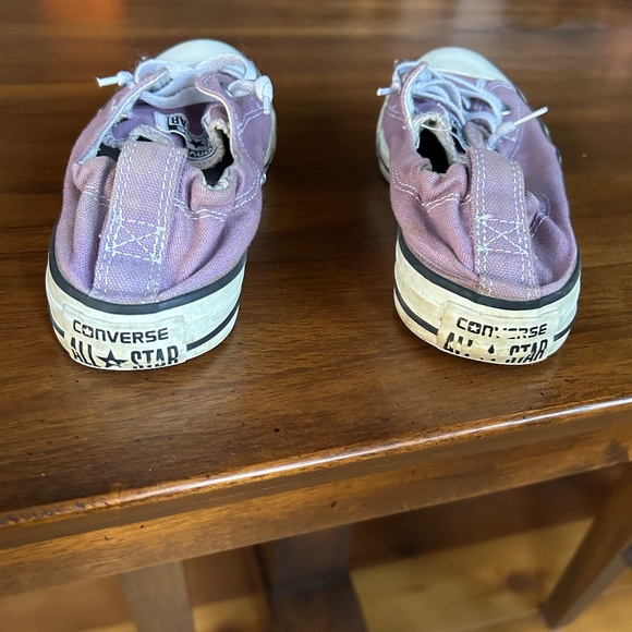 Converse All-Stars lavender slip-ons (size 7.5) - Picture 5 of 7